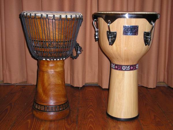 African drums, whose tradition the Siddi carried to India