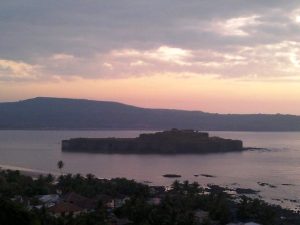 The island fort of Murud-Janjira, long ruled by Siddi lords