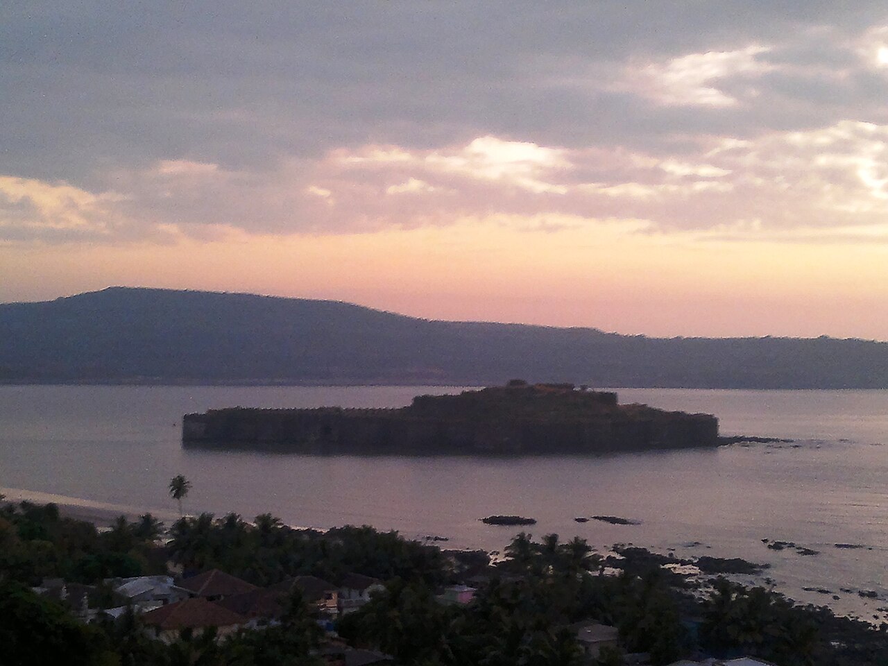 The island fort of Murud-Janjira, long ruled by Siddi lords