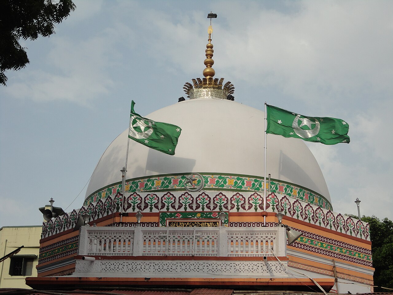 A Sufi shrine; most Siddi are Muslims devoted to their saints