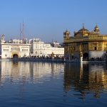 The Harmandir Sahib (Golden Temple) at Amritsar, holiest shrine of the Sikhs