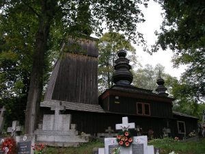 A Slovak wooden church
