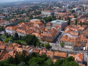 Ljubljana, the Slovenian capital
