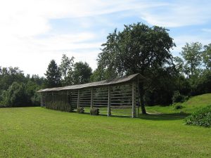 A Slovenian hayrack