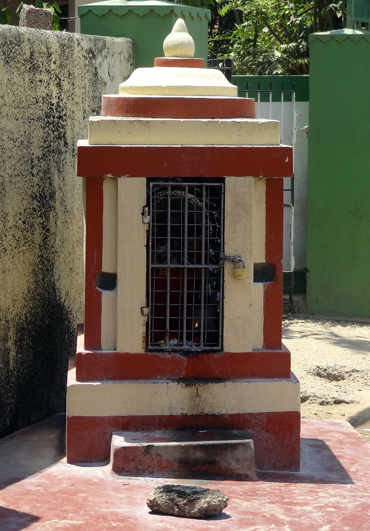 A Hindu temple in Jaffna, centre of Tamil Saivite worship