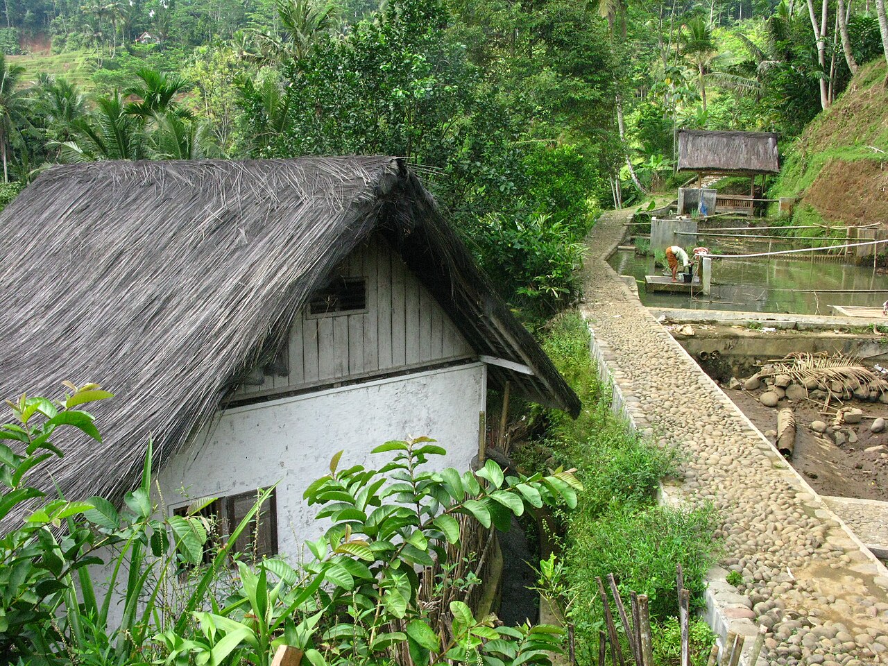 The traditional village community of Kampung Naga
