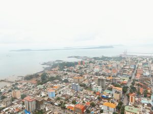 A view of Conakry, the capital of Guinea and the great city of the Susu.
