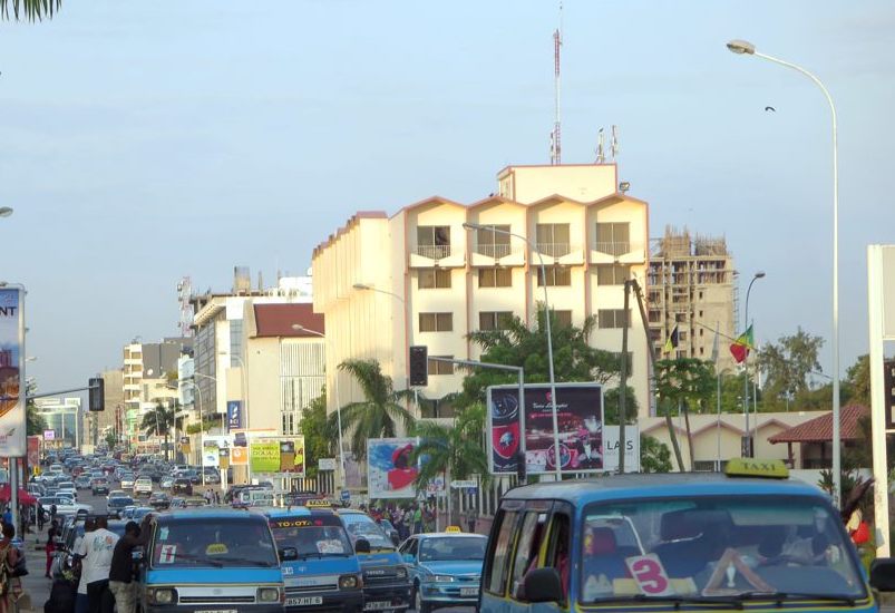 Modern Pointe-Noire, one of the cities of the Congolese coast.