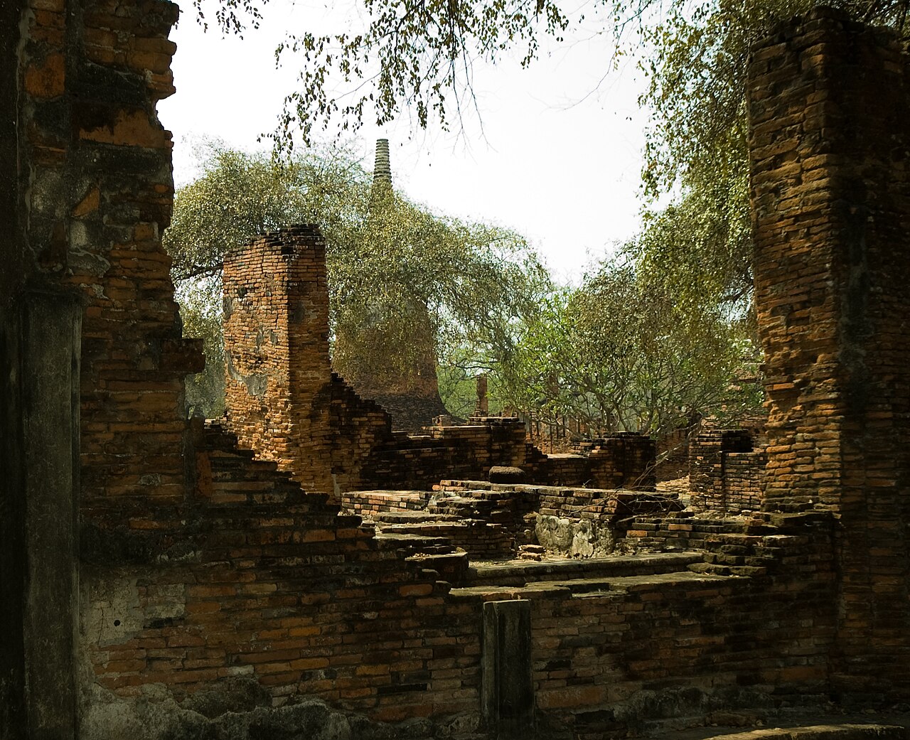 The ruins of Ayutthaya, capital of a great Thai kingdom