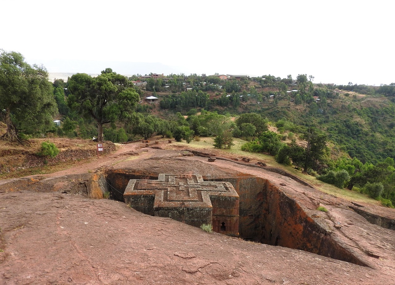 A rock-hewn church