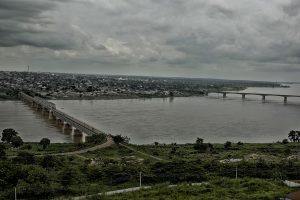 The bridges over the River Benue at Makurdi, in the Tiv heartland.