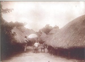 Tiv men photographed in 1911; the people speak the Tiv language.