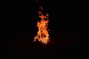 campfire ceremony night