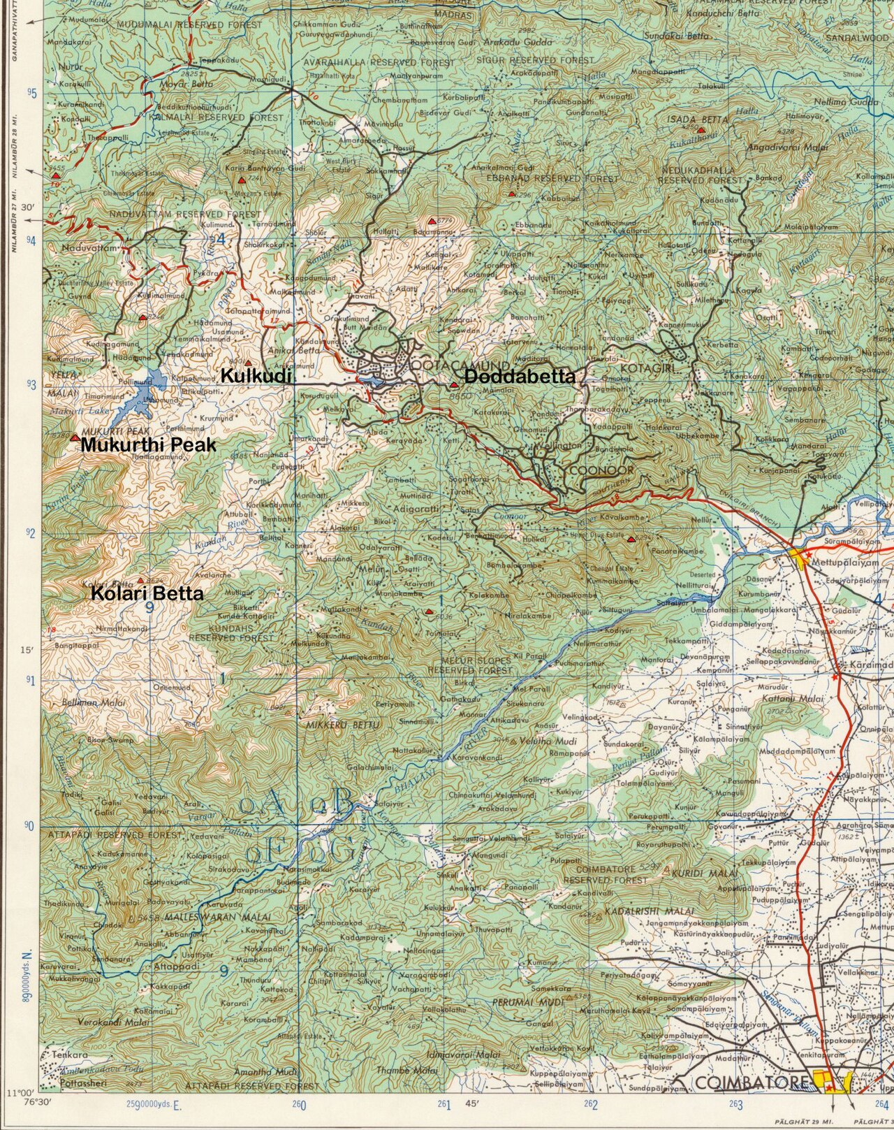 The Nilgiri hills of Tamil Nadu, homeland of the Toda people