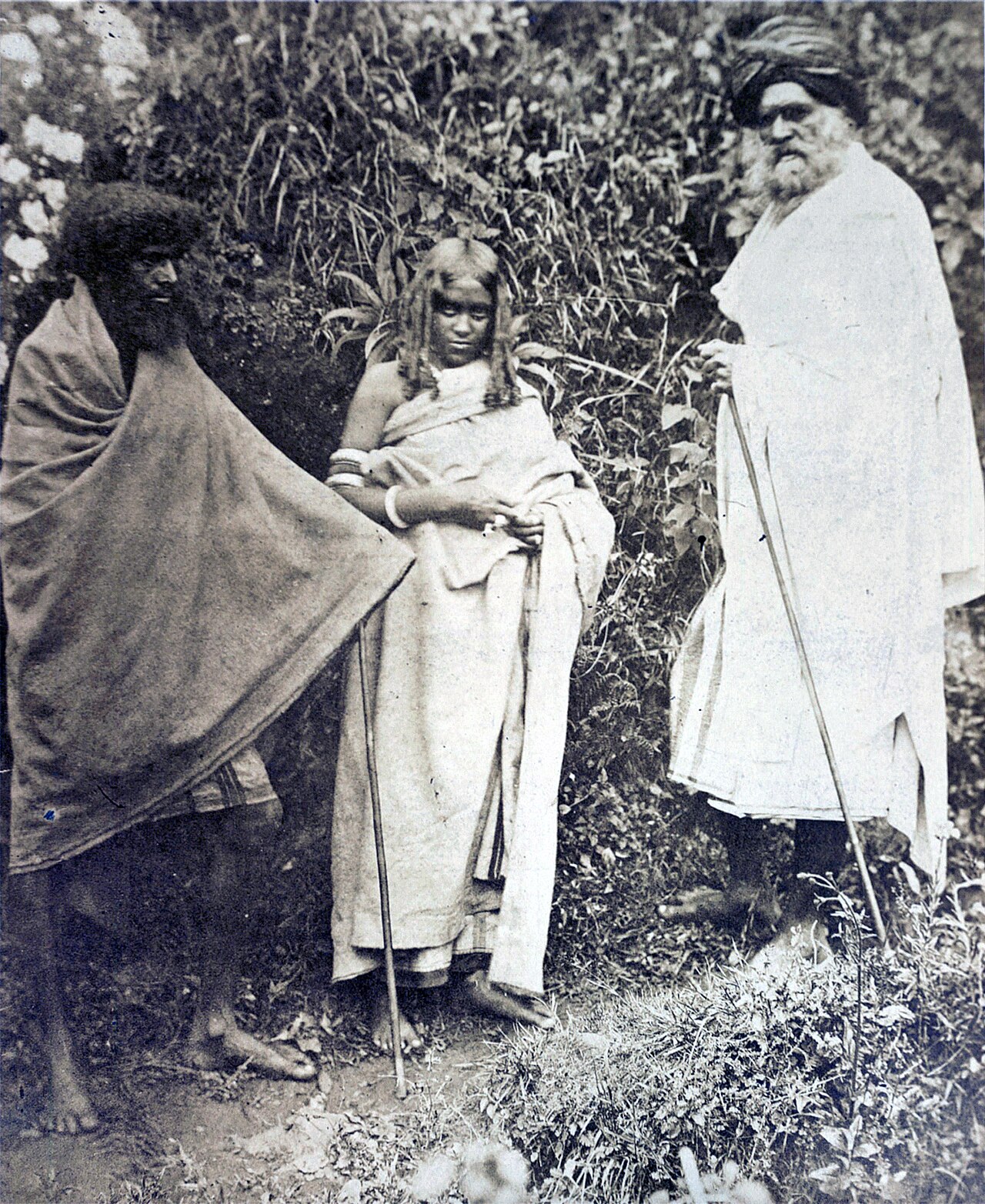 Toda men and women in the nineteenth century