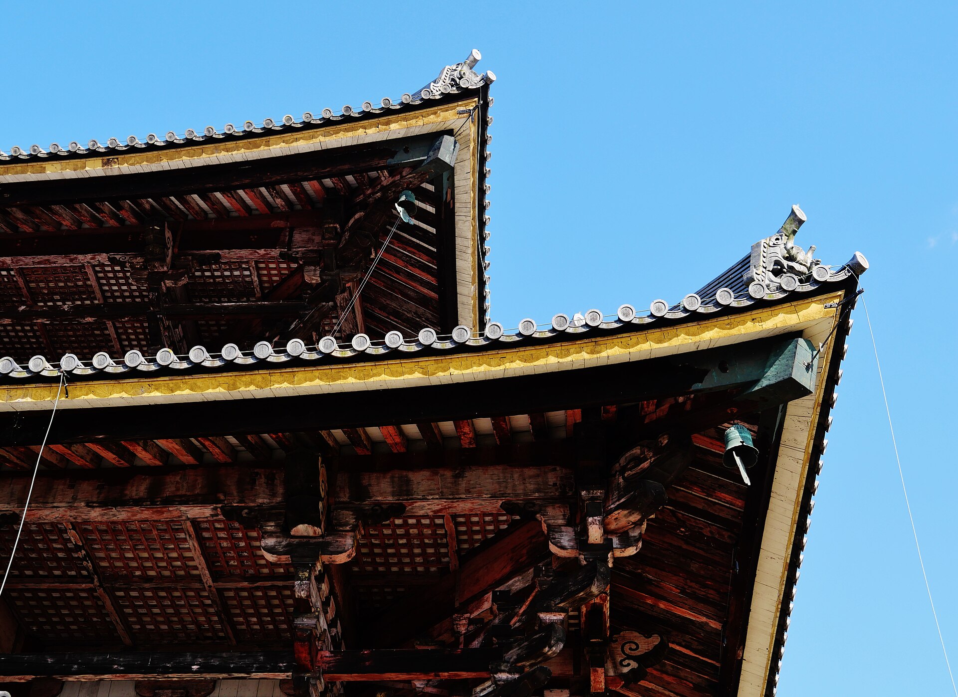 The Daibutsuden, the Great Buddha Hall of Todai-ji in Nara, one of the largest wooden buildings in the world