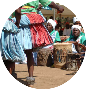 A Shangaan; the Tsonga-Shangaan span Mozambique and South Africa.