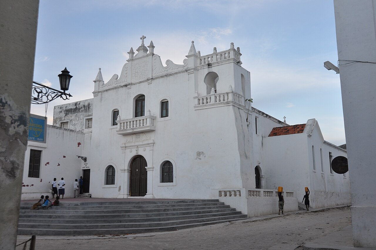 An old church on Mozambique Island; the Tsonga include many Christians.