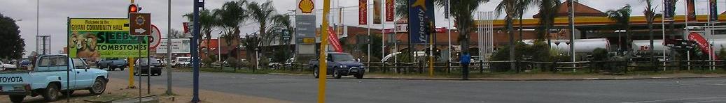 The town of Giyani in Limpopo, in the Tsonga country today.