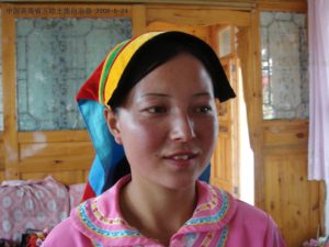 A Tu woman of Qinghai
