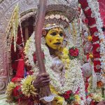 A Panjurli daiva kola, the spirit-possession ritual of the Tulu people
