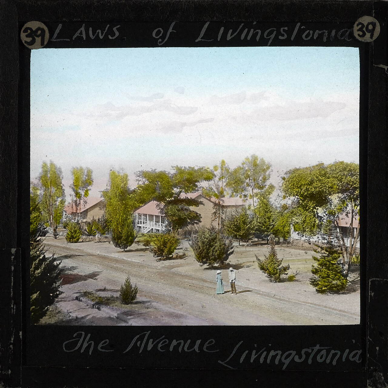 The historic mission town of Livingstonia, founded in Tumbuka country.