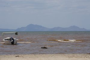 Lake Turkana, the Jade Sea, at the heart of the Turkana homeland.