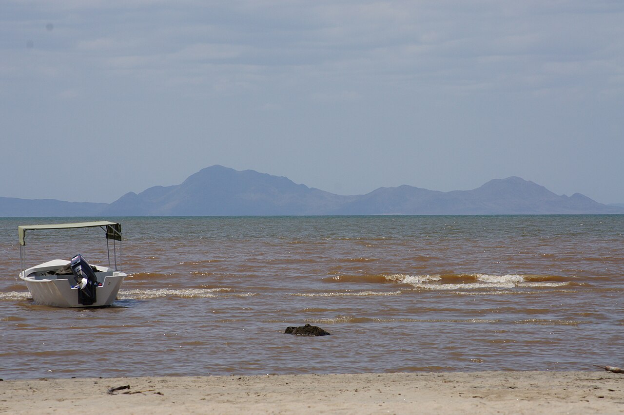 Lake Turkana, the Jade Sea, at the heart of the Turkana homeland.