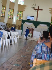 A church in Rwanda; most Tutsi today are Christian.