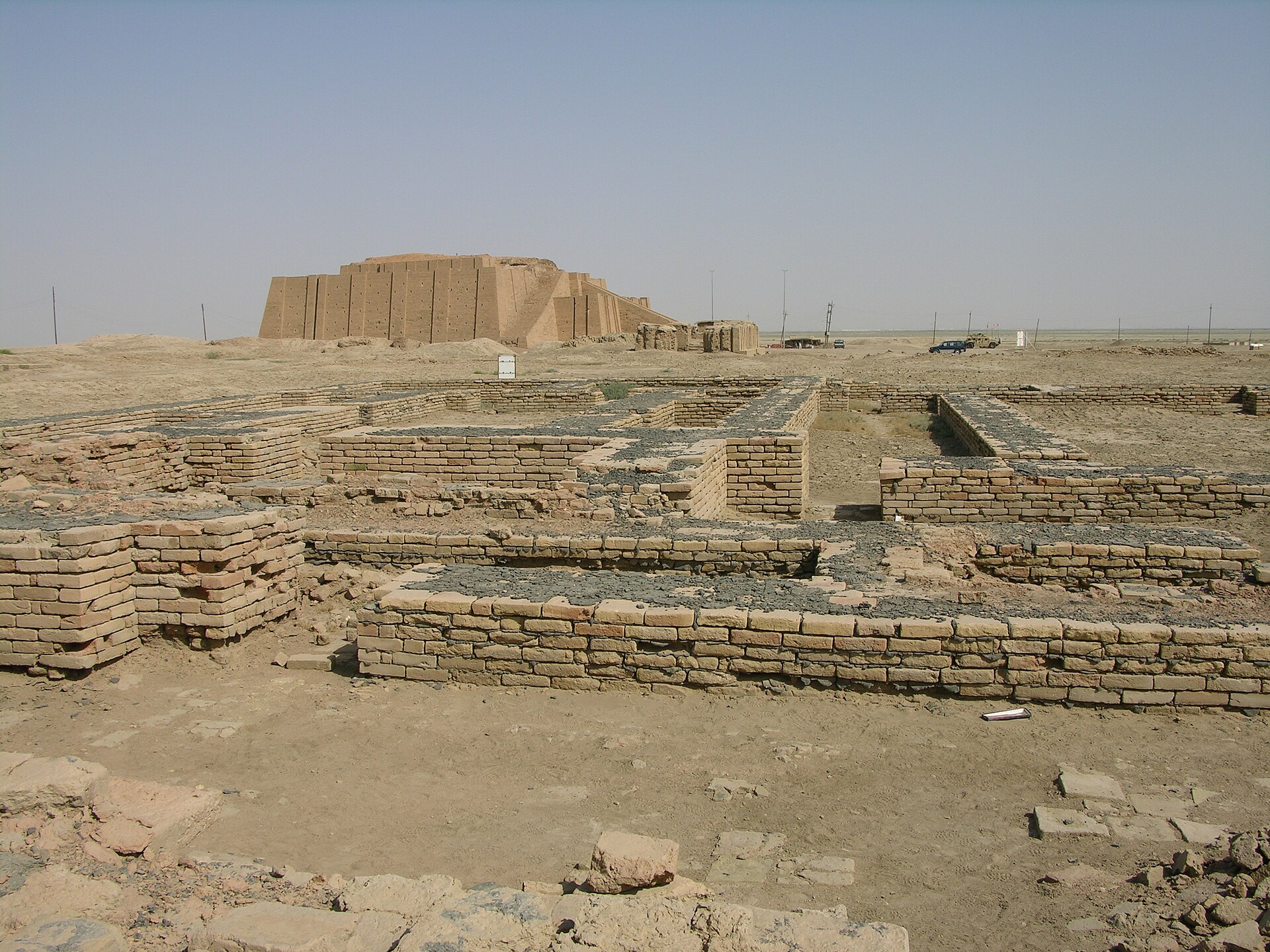 The ruins of Ur, one of the oldest cities in the world, in southern Iraq.