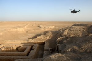 The ruins of Uruk, one of the world's first cities, in southern Iraq.