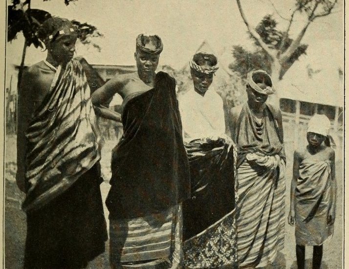 A Vai woman in an early photograph; the Vai are famous for inventing their own script.