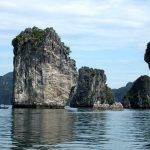 The limestone islands of Ha Long Bay, an emblem of Vietnam