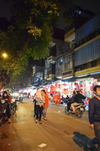 The old quarter of Hanoi, historic heart of the Vietnamese capital
