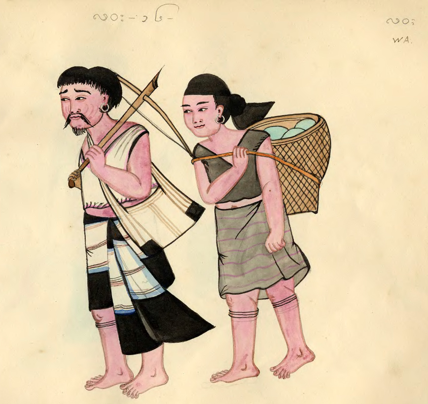 A depiction of the Wa, 1900s