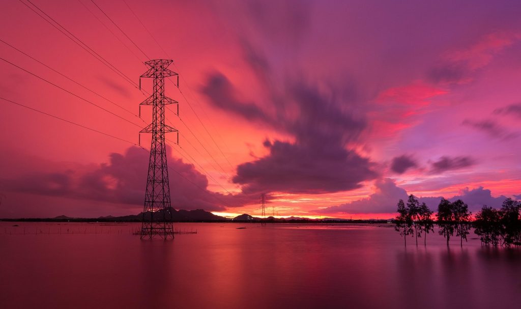 Sunset Flooded