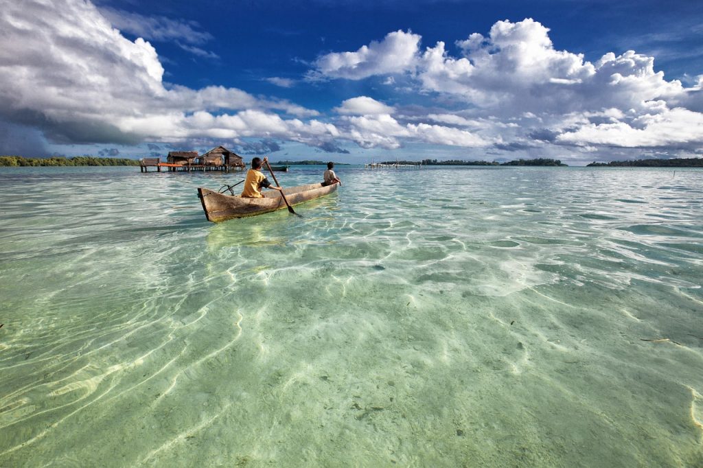 Lagoon Dugout Canoe