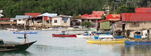 Boats Stilt Houses