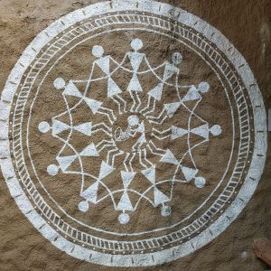 Warli art, the celebrated wall-painting craft of the tribe
