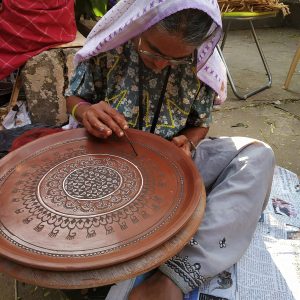 A Warli ritual painting, central to the community's religious life