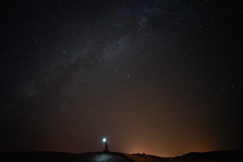 desert night sky