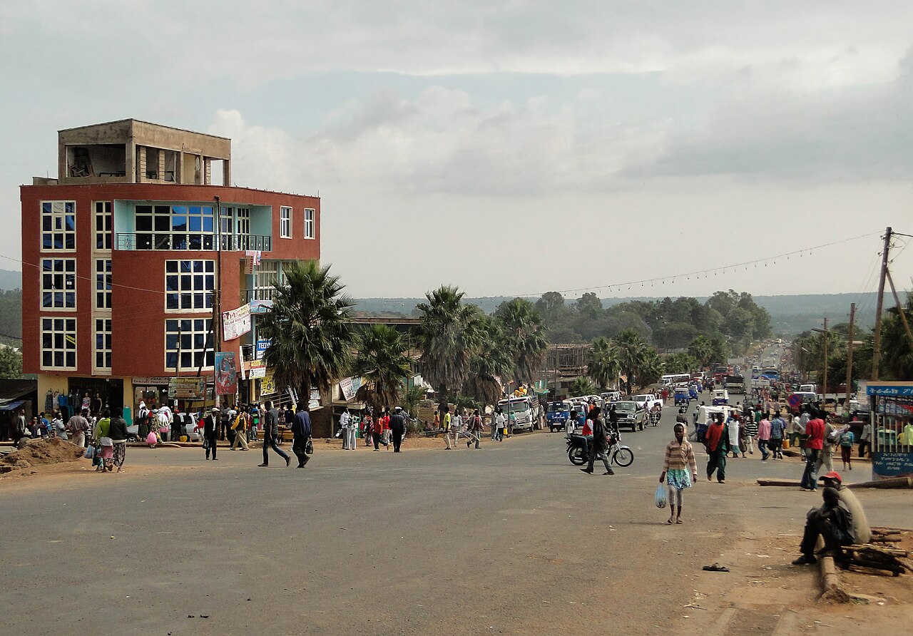 Wolaita Sodo, the principal town of the Wolayta country.
