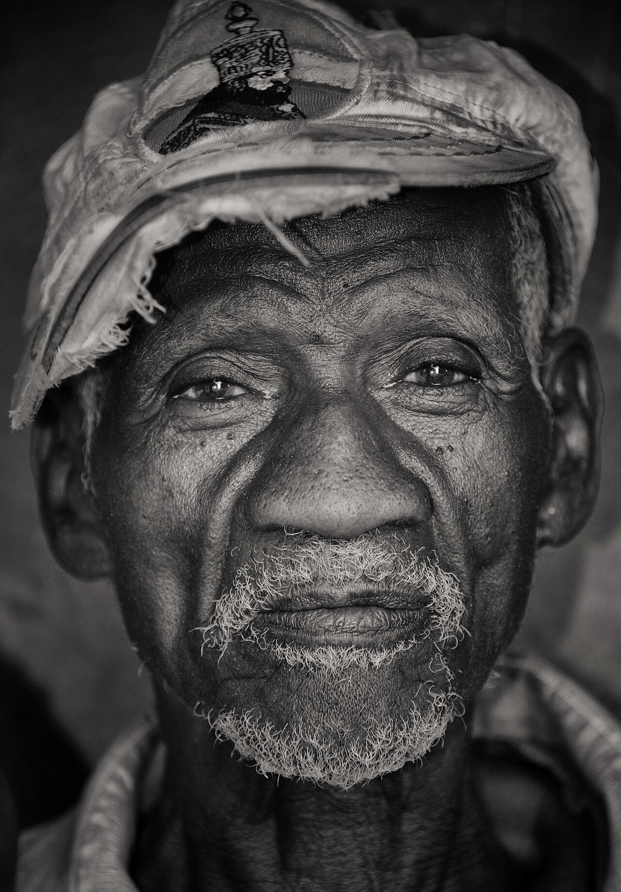A Wolayta farmer; the people are intensive cultivators of enset and grain.