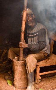 A Wolayta man; the Wolayta are an Omotic-speaking people of the south.
