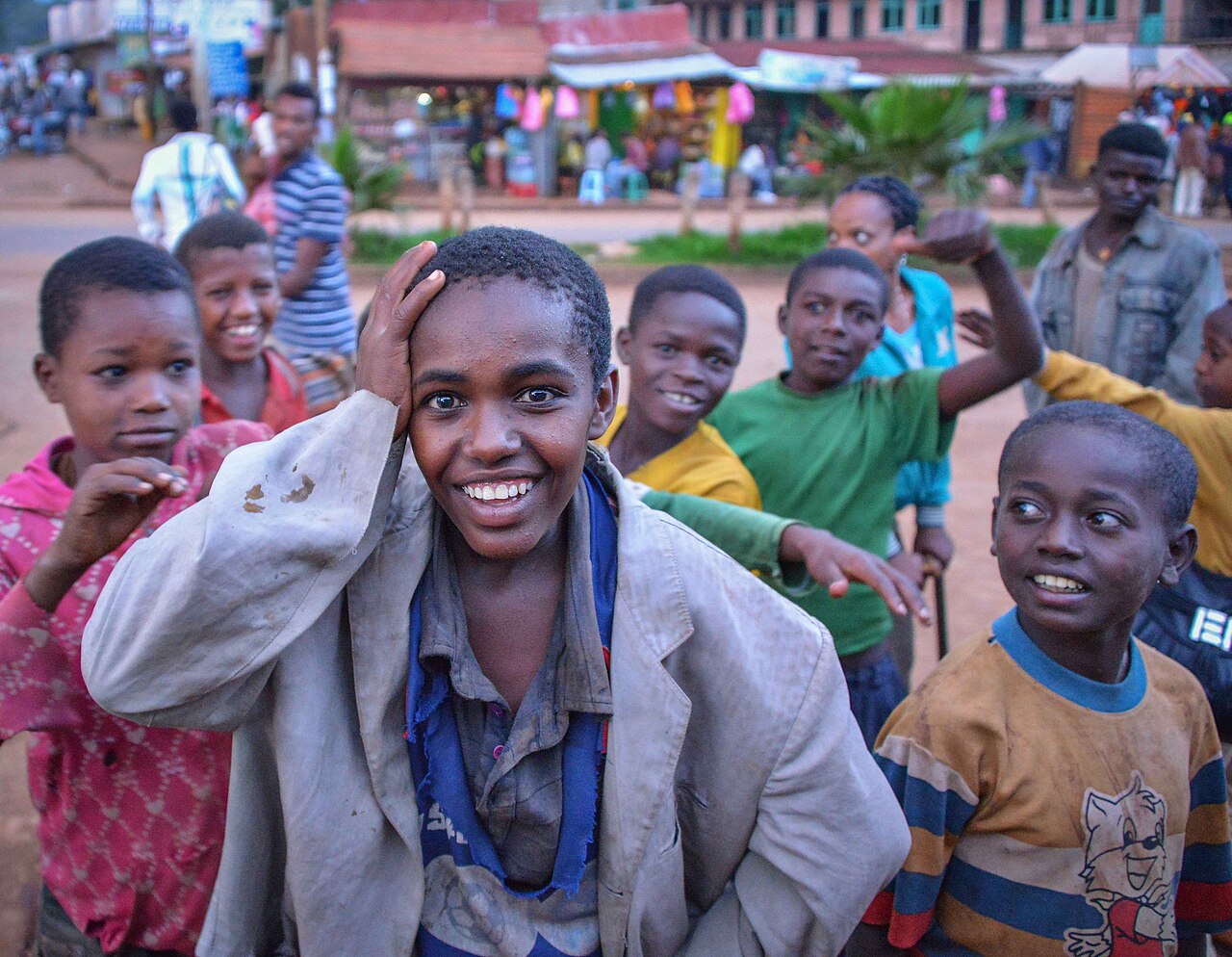 The growing town of Wolaita Sodo in southern Ethiopia today.