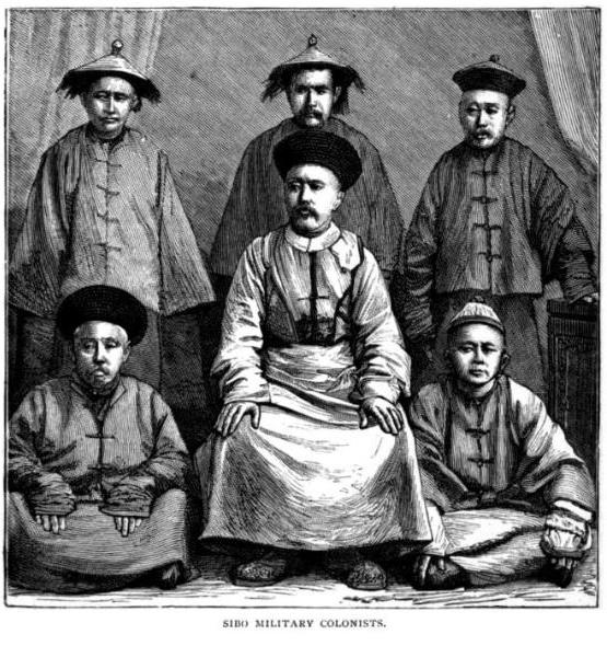 Sibe military colonists, 1885