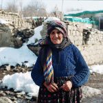 A Zaza woman of eastern Turkey; the Zaza are a people of the eastern Anatolian highlands.