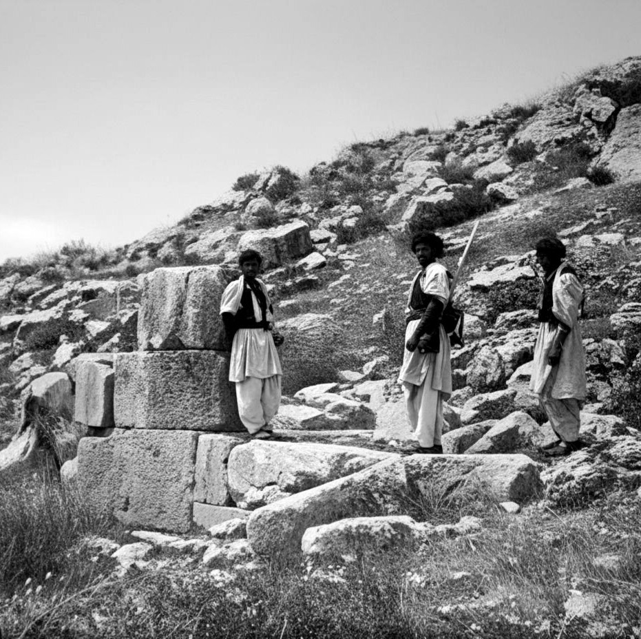 Zaza men in a historic photograph; the Zaza are also called Dimili.