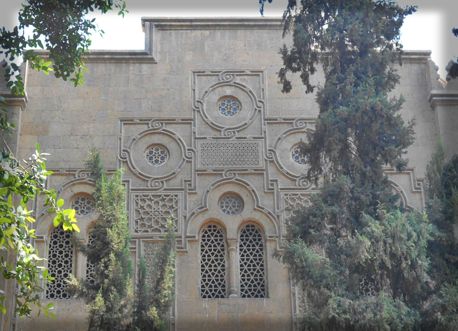 Decorative architectural detail of Abdeen