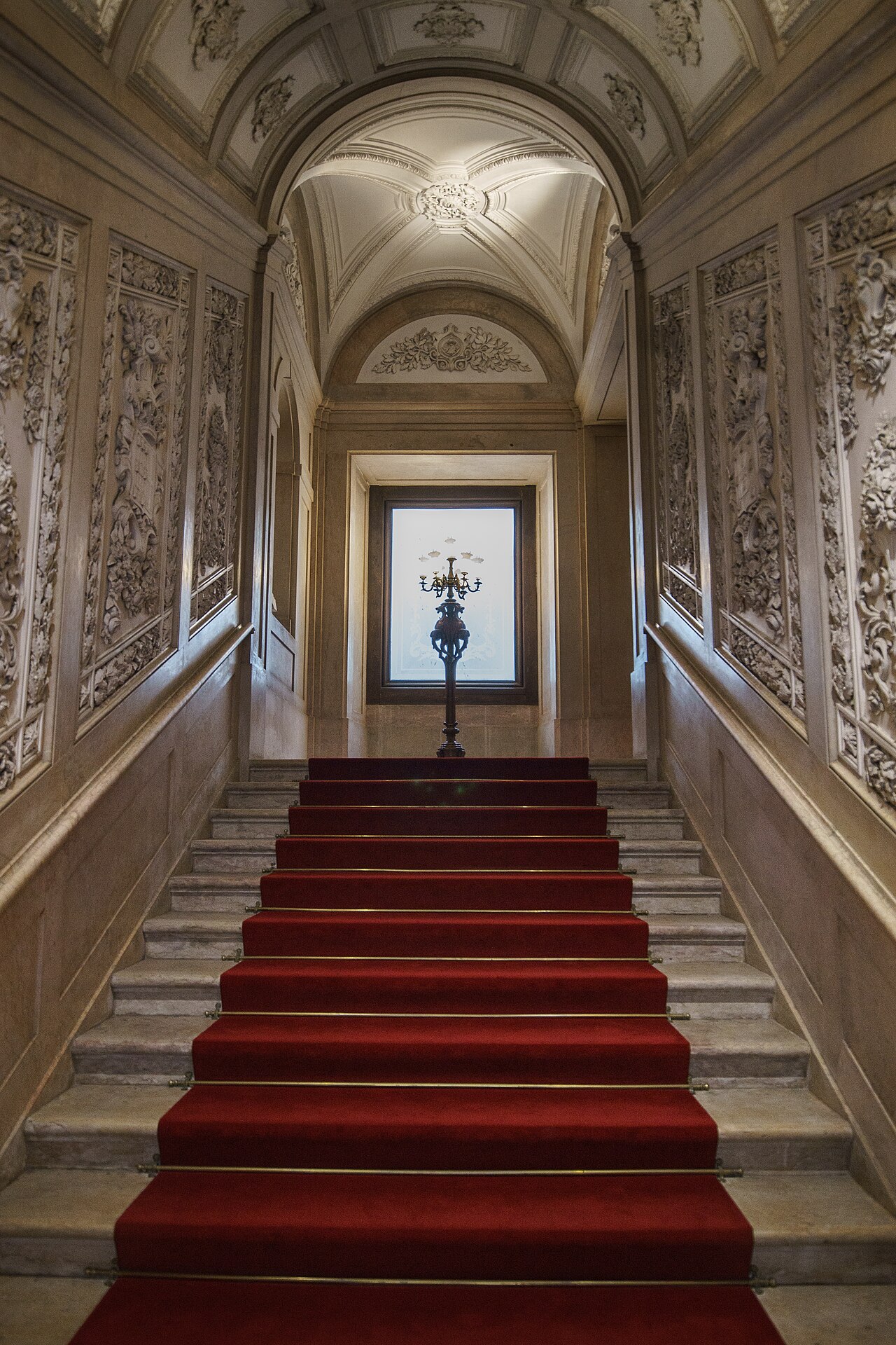 One of the palace's ornate salons.